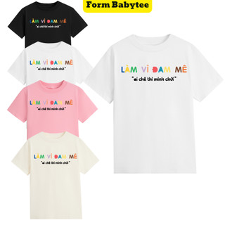 Áo Thun Unisex Làm Vì Đam Mê VN, Áo Phông Nam Nữ Form Rộng Tay Lỡ Chất Thun Cotton Mềm Mịn Menswear Cổ Tròn