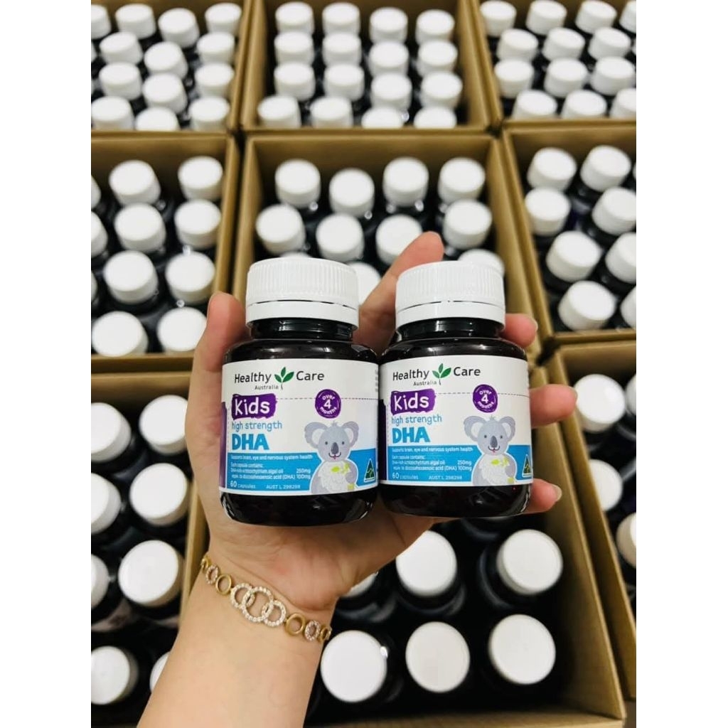 Combo DHA và Canxi hàng nội địa ÚC mẫu mới - Bổ sung vitamin Giúp bé tăng chiều cao, thông minh, phát triển trí tuệ