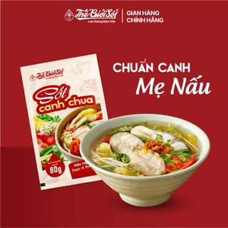 Sốt Canh Chua Gói 80 Gram THẾ GIỚI SỐT Gia Vị Nấu Ăn Hoàn Chỉnh Nấu Lẩu Tiện Lợi Đậm Việt Cao Cấp