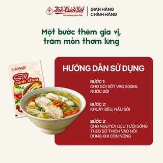 Sốt Canh Chua Gói 80 Gram THẾ GIỚI SỐT Gia Vị Nấu Ăn Hoàn Chỉnh Nấu Lẩu Tiện Lợi Đậm Việt Cao Cấp
