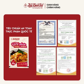 Sốt Chiên Nước Mắm Gói 80 Gram THẾ GIỚI SỐT Gia Vị Nấu Ăn Hoàn Chỉnh Tiện Lợi Đậm Việt Cao Cấp