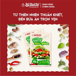 Sốt Dầu Giấm Gói 80 Gram THẾ GIỚI SỐT Trộn Salad Gia Vị Nấu Ăn Hoàn Chỉnh Tiện Lợi Đậm Việt Chuẩn Vị