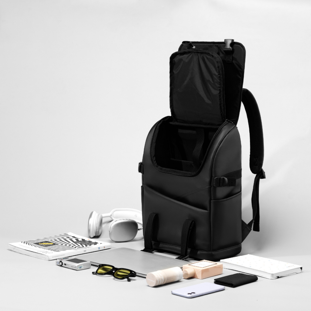 Balo Da PU Đi Học Đi Làm Brian Unisex Nam Nữ Cặp Đựng Laptop Du Lịch Nhiều Ngăn | CELESA