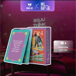 Bộ bài MILDANG x Ừng Ực bản giới hạn 53 lá, độc quyền cho gastrobar