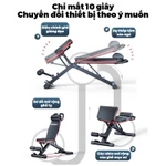 OneTwoFit Ghế tập thể dục có thể gập lại, ghế tạ đa năng, ghế tập gập bụng, ghế tập tạ 150kg — ảnh 8