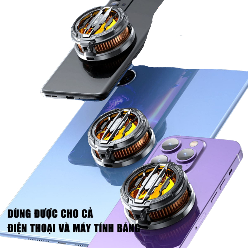 Quạt Tản Nhiệt Điện Thoại Sò Lạnh MEMO  CX07 - LED Gaming, Nam Châm Siêu Mạnh, Làm Lạnh Cực Sâu (BH Lỗi 1 Đổi 1) | BigBuy360 - bigbuy360.vn