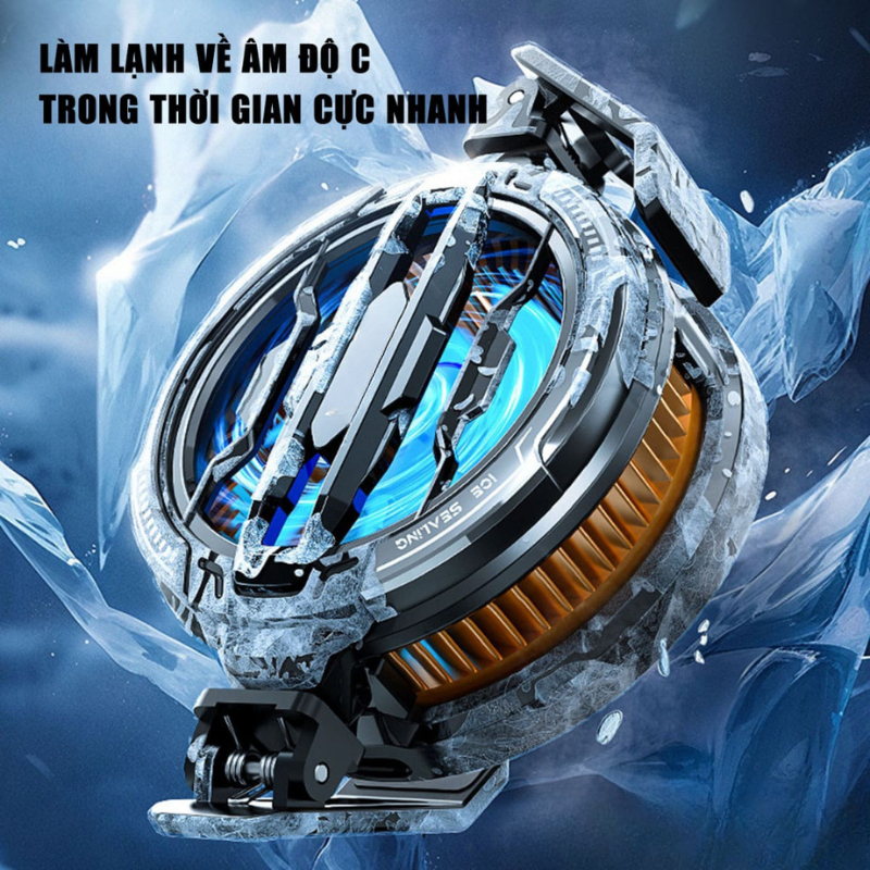 Quạt Tản Nhiệt Điện Thoại Sò Lạnh MEMO  CX07 - LED Gaming, Nam Châm Siêu Mạnh, Làm Lạnh Cực Sâu (BH Lỗi 1 Đổi 1) | BigBuy360 - bigbuy360.vn