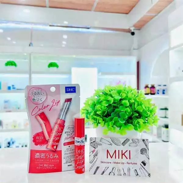 Son Dưỡng Môi DHC Lip Cream 1,5g Nhật Bản dưỡng ẩm giảm nứt nẻ môi hiệu quả - miki