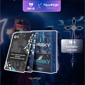 Bộ bài Sharky, độc quyền Shark Club x Ừng Ực phiên bản giới hạn