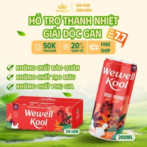 Nước uống thuần thảo dược Wewell Kool