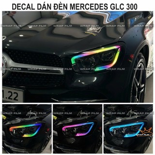Decal Dán Đèn Mercedes GLC 300 (2020-2022) – Tạo Điểm Nhấn Sang Trọng, Thể Thao