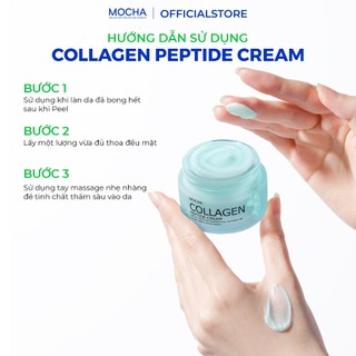Kem Dưỡng Collagen Peptide Cream Mocha 30gr Cấp Ẩm Và Làm Dịu Da