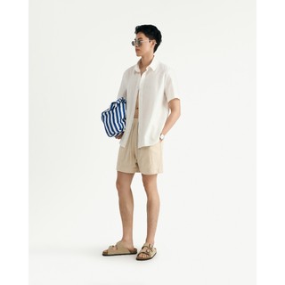 Áo Sơ Mi Tay Ngắn Nam Cotton Linen Form Regular - Routine 10S25SHS004R1
