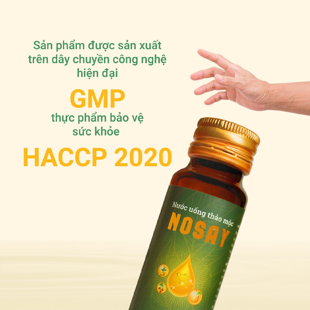 Nước thảo mộc hỗ trợ thải độc gan, giải rượu bia Nosay - Wewell - 50ml