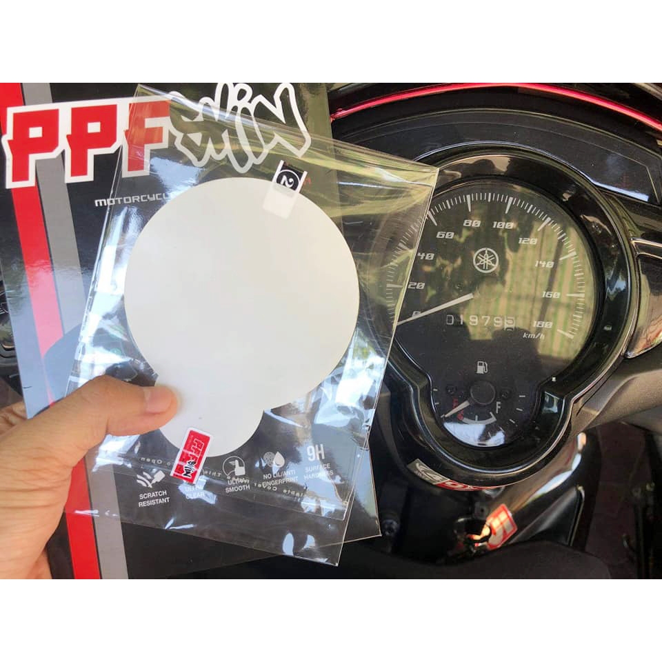 PPF xe ex 135 5s ,koso uma exciter 2011 .... PPF dán bảo vệ mặt đồng hồ xe nhập khẩu