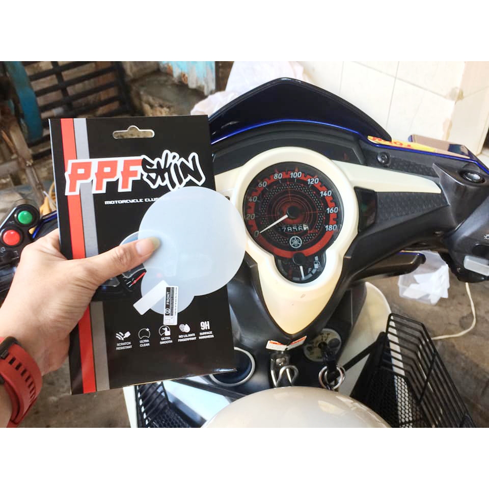 PPF xe ex 135 5s ,koso uma exciter 2011 .... PPF dán bảo vệ mặt đồng hồ xe nhập khẩu