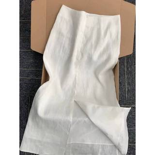 𝗘𝗹𝘀𝗮 𝗦𝗵𝗶𝗿𝘁 𝗟𝗶𝗻𝗲𝗻 - |LY LINEN|  - Chân váy Linen dáng bút chì 2 lớp