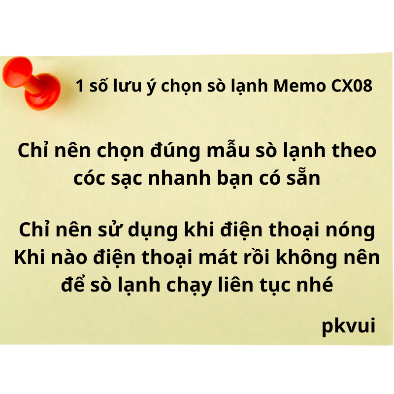 Quạt tản nhiệt sò lạnh MEMO CX08 5V làm lạnh nhanh công suất 12W tối ưu hiệu năng chơi game | BigBuy360 - bigbuy360.vn