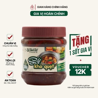 Sốt Kho Quẹt Gói 80 Gram/Hũ 300 Gram THẾ GIỚI SỐT Gia Vị Nấu Ăn Hoàn Chỉnh Tiện Lợi Đậm Việt Chuẩn Vị Cao Cấp