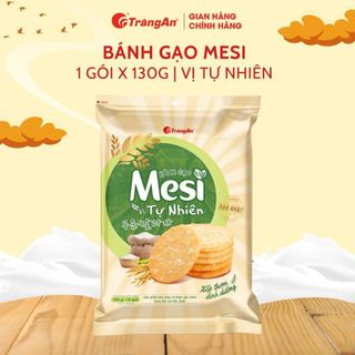 Bánh gạo Mesi Tràng An chính hãng 3 hương vị ngon đậm đà nhiều combo đa dạng
