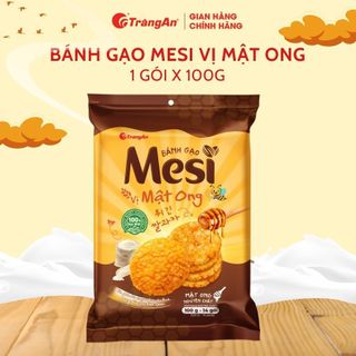Bánh gạo Mesi Tràng An chính hãng 3 hương vị ngon đậm đà nhiều combo đa dạng