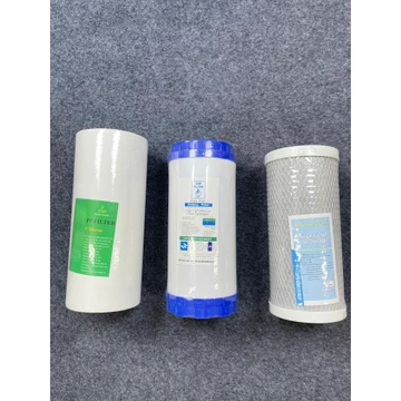 Lõi lọc đầu nguồn 10 inch Lõi Bông Béo, LÕI CTO BÉO, LÕI UDF BÉO (than hoạt tính) lọc nước sinh hoạt