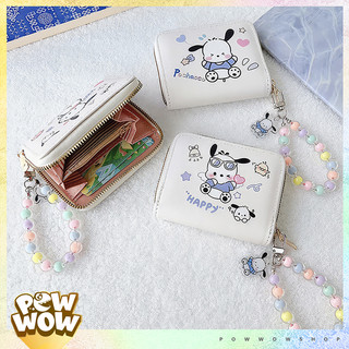 Ví Đựng Thẻ Da Pu Nhiều Ngăn Tiện Dụng Phong Cách Hoạt Hình Sanrio Nhân Vật Ponchacco Đáng Yêu Cute