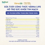 Combo 3 Thùng 12 hộp Varna Life sữa tươi công thức hỗ trợ sức khỏe tim mạch (Tím) (12 hộp giấy x 200ml) — ảnh 5