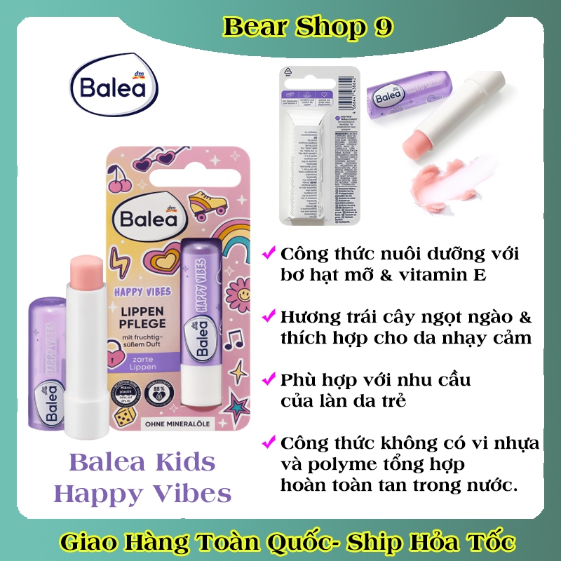 [auth] SỮA TẮM GỘI, DẦU GỘI XẢ, XỊT DƯỠNG TÓC BALEA CHO BÉ CỦA ĐỨC