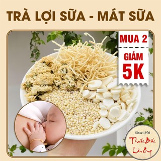 Trà lợi sữa, mát sữa, set mix 5 gói - Lãn Ông