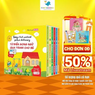 Sách - Baby's first words and picture dictionary - Từ điển Song Ngữ qua tranh cho bé - MCBooks