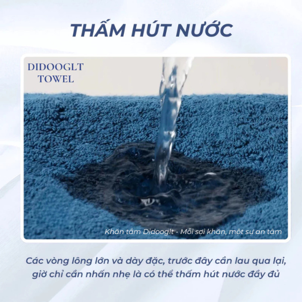 Combo 5 Khăn Mặt DIDOOGLT TOWEL Chất Liệu Cotton 100% Cao Cấp Mềm Mại Bông Tự Nhiên Phù Hợp Mọi Làn Da | BigBuy360 - bigbuy360.vn