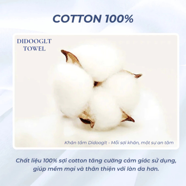Combo 5 Khăn Mặt DIDOOGLT TOWEL Chất Liệu Cotton 100% Cao Cấp Mềm Mại Bông Tự Nhiên Phù Hợp Mọi Làn Da | BigBuy360 - bigbuy360.vn