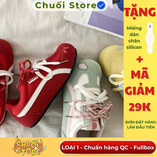 Giày thời trang nữ da PU tổng hợp dệt vải đế cao su dễ phối đồ hiện đại cá tính năng động