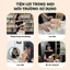 Giấy ăn rút Top Gia Sắc Hạ, khăn giấy 4 lớp dập vân 4D chắc chắn siêu dai