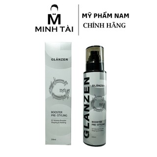Xịt Tạo Phồng Tóc Glanzen Booster PREMIUM 200ML