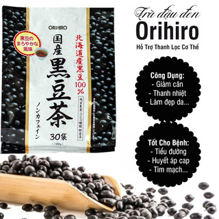Trà đậu đen Orihiro Nhật Bản hỗ trợ thanh lọc cơ thể, làm đẹp da 30 gói/túi - CÔ THƯ MARKET