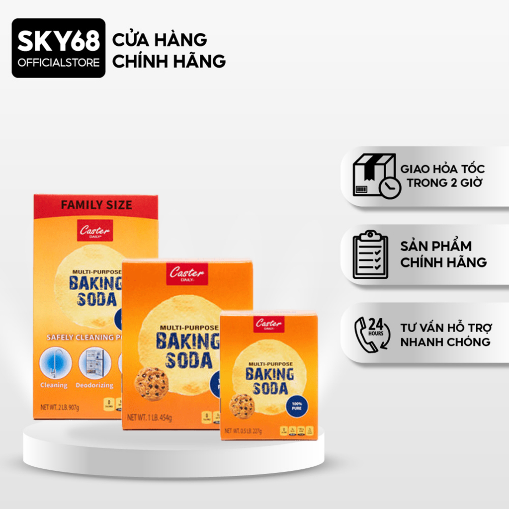 Bột Baking Soda đa công dụng Caster Daily (227g/340g/454g/907g) - Nhập ...