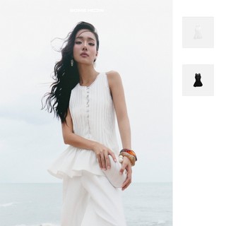 Áo Crossback Sleeveless Pleat, Chất Vải Linen Bột Thoải mái ,WKI071, SOME HOW STORE