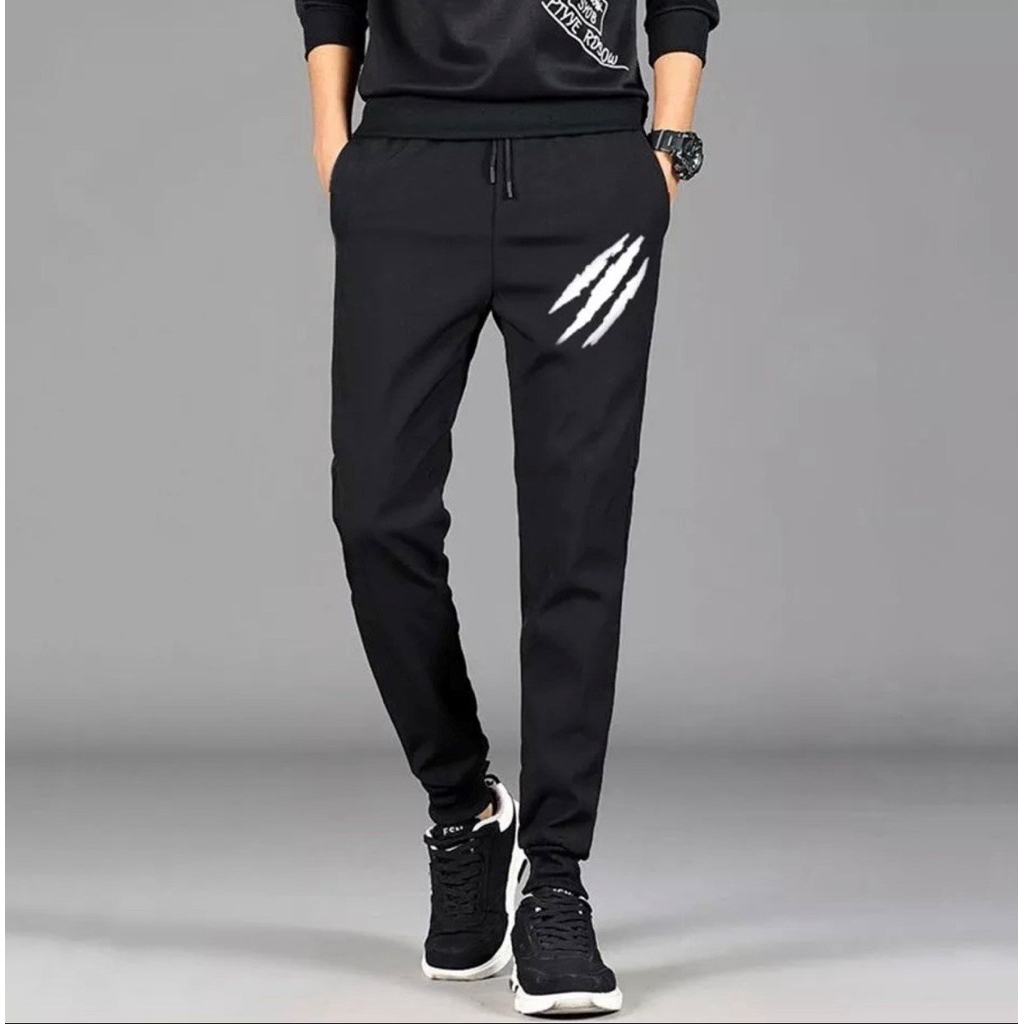 Mẫu thanh lý Quần Jogger Nam Chất Liệu Thun Loại 1 Cạp Chun Tạo Cảm Giác Thoải Mái Kiểu Dáng Thể Thao