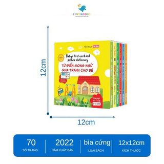 Sách - Baby's first words and picture dictionary - Từ điển Song Ngữ qua tranh cho bé - MCBooks