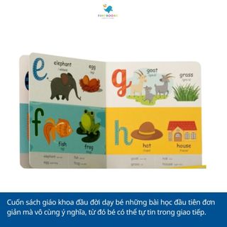 Sách - Baby's first words and picture dictionary - Từ điển Song Ngữ qua tranh cho bé - MCBooks