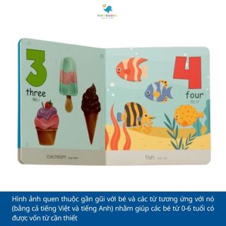 Sách - Baby's first words and picture dictionary - Từ điển Song Ngữ qua tranh cho bé - MCBooks