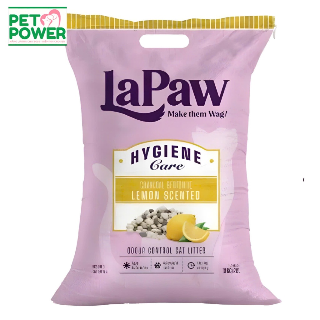 Cát vệ sinh cho mèo LaPaw than hoạt tính [8L-15L]