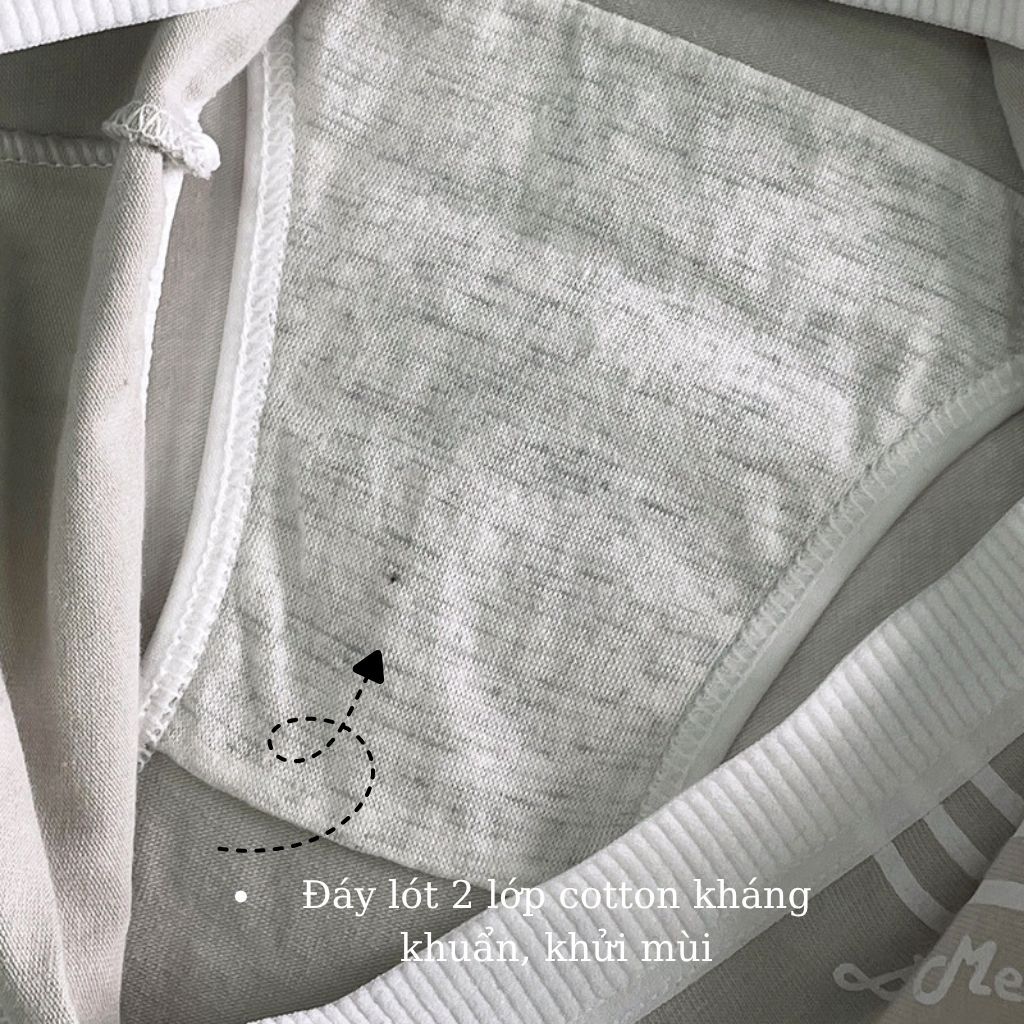 COMBO 3 Quần lót cotton dày dặn thấm hút tốt cạp vừa tôn dáng quyến rũ kiểu dáng basic LANIXA L663
