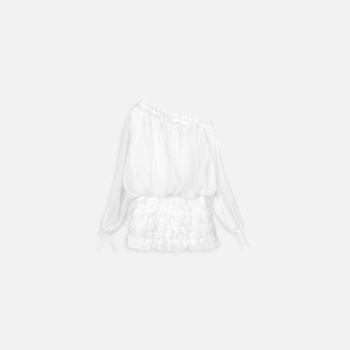Đầm Ngắn Flowy Layers, Chất Vải Vải Tơ Nến Thoải mái ,WDN128, SOME HOW STORE