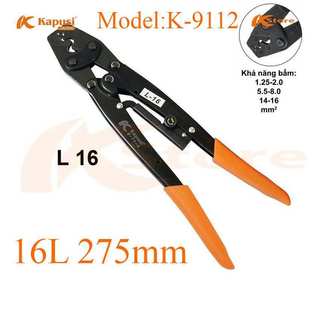 Kìm bấm cos cao cấp Kapusi Nhật Bản K-9112 (L-16), K-9113 (L-22), Bh 12 tháng Kouritsu Official Store