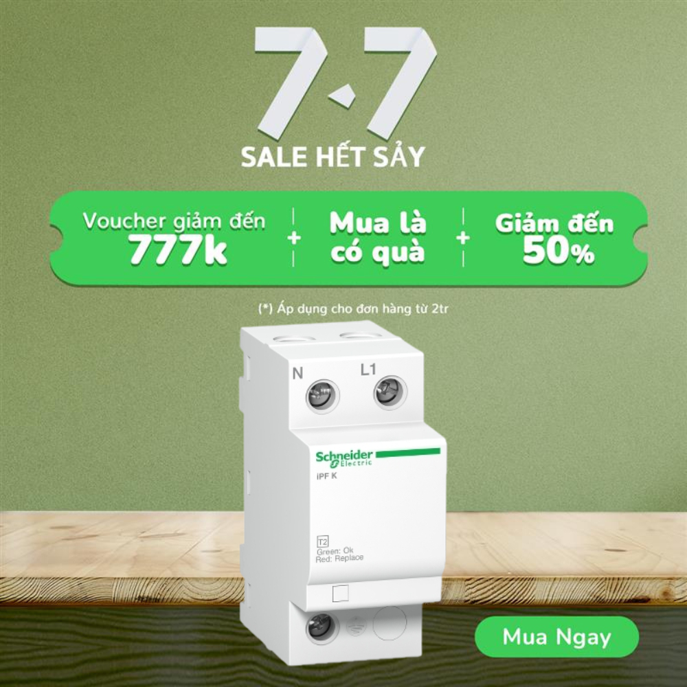 Interruttore Differenziale IPF K 40A 40kA 1P+N 340V Per Quadro Elettrico