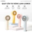 Quạt Cầm Tay Băng Lạnh Lixibox Handheld Refrigeration Fan