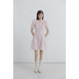 Đầm hoa OLV tay phồng phù hợp đi chơi Averie Fleur Dress nhiều màu trẻ trung